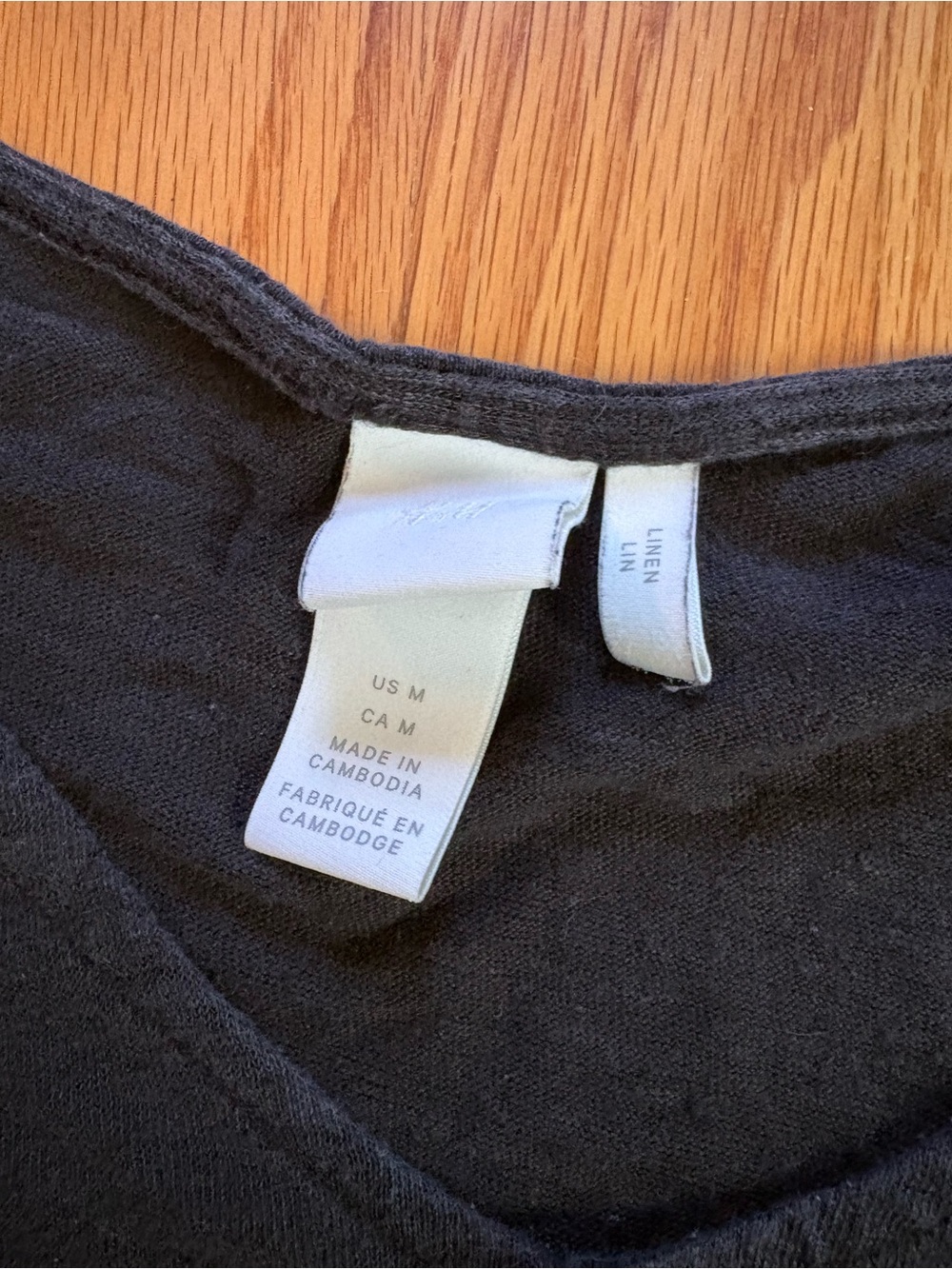 H&M Linen Top - Picture 3 of 5